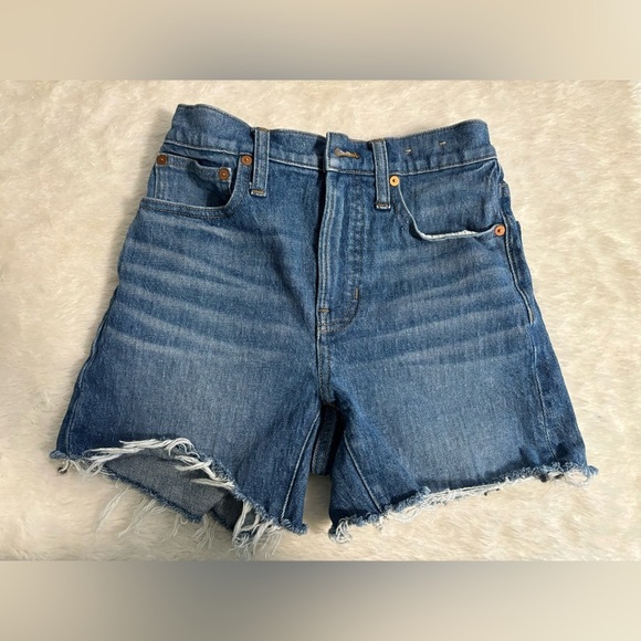 Madewell Pants - Madewell Denim Cutoff Shorts Mid Length - Size 24
